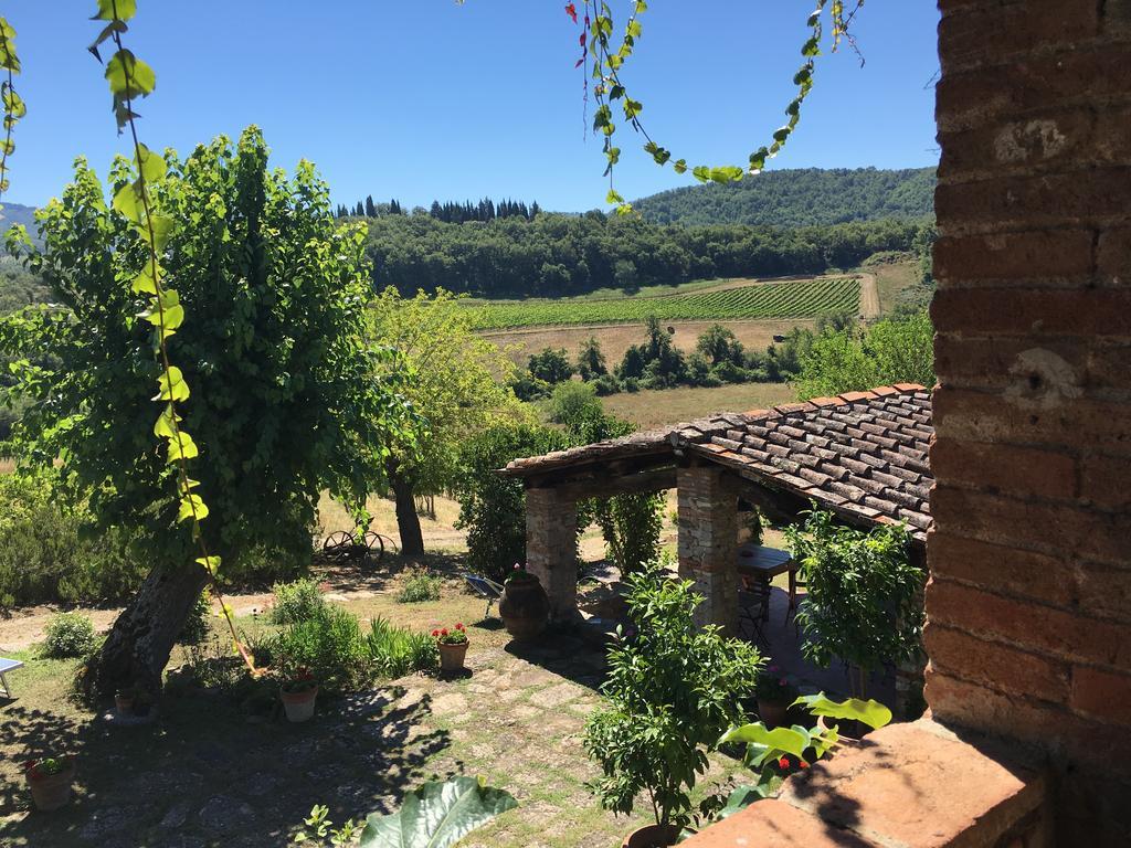 Podere Terreno Alla Via Della Volpaia Radda in Chianti Eksteriør bilde