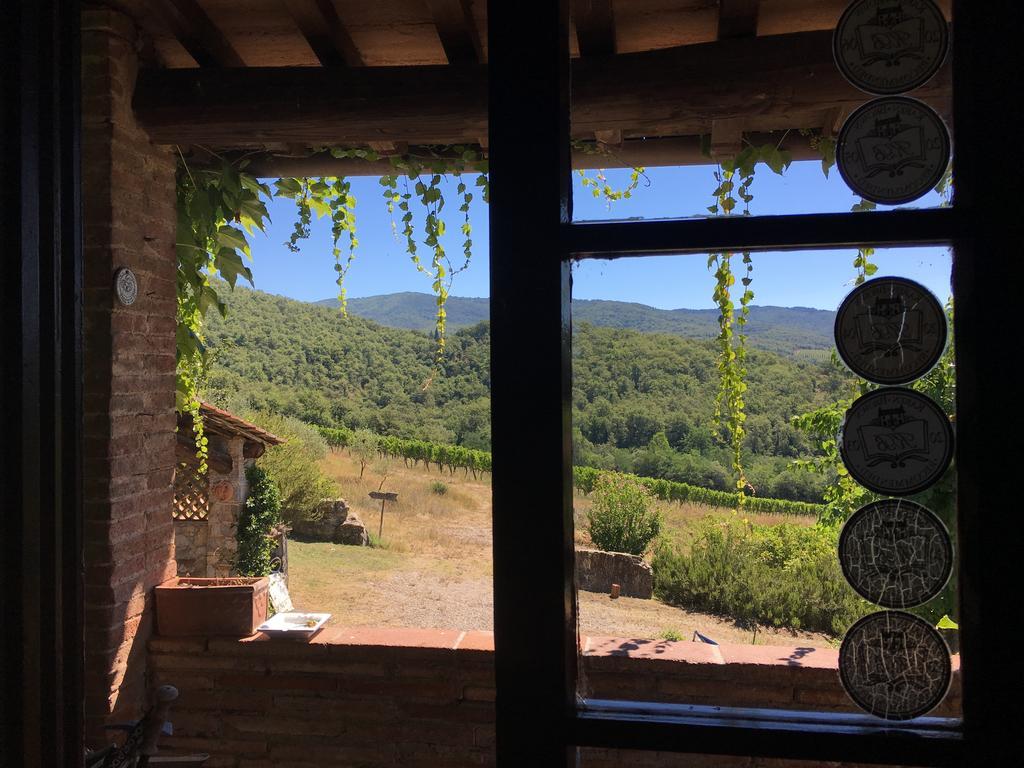 Podere Terreno Alla Via Della Volpaia Radda in Chianti Eksteriør bilde