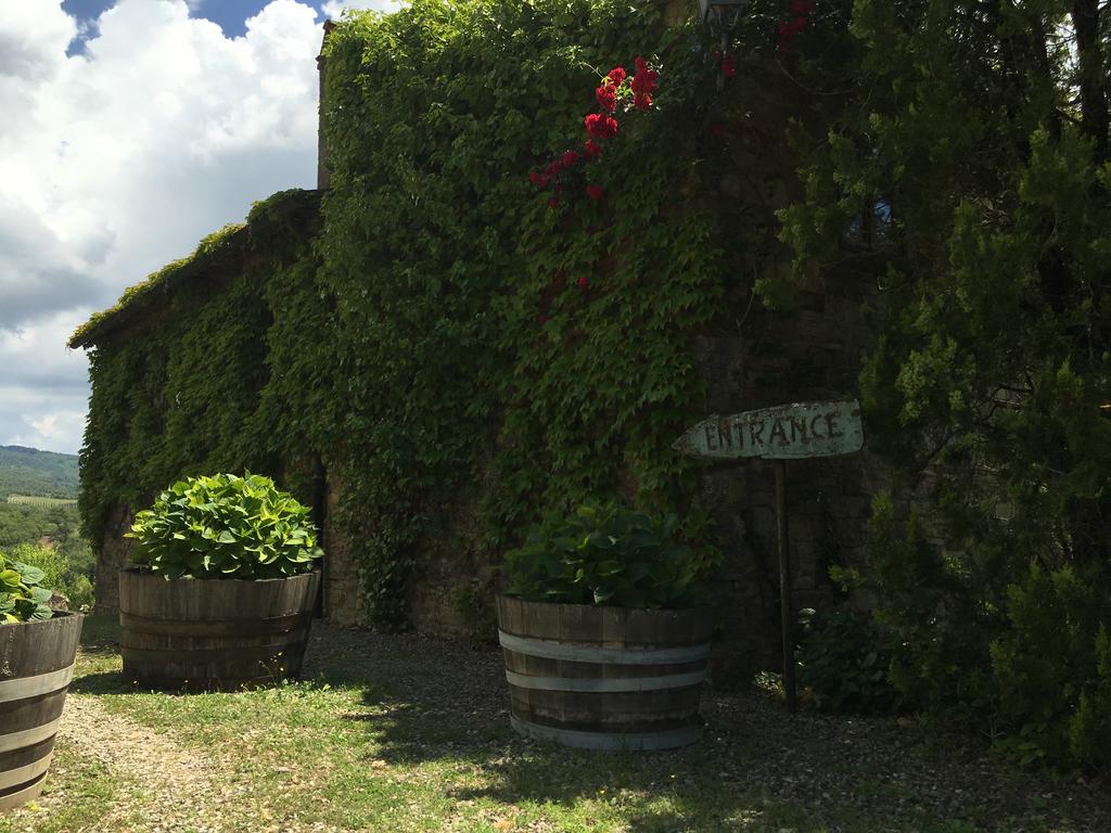 Podere Terreno Alla Via Della Volpaia Radda in Chianti Eksteriør bilde