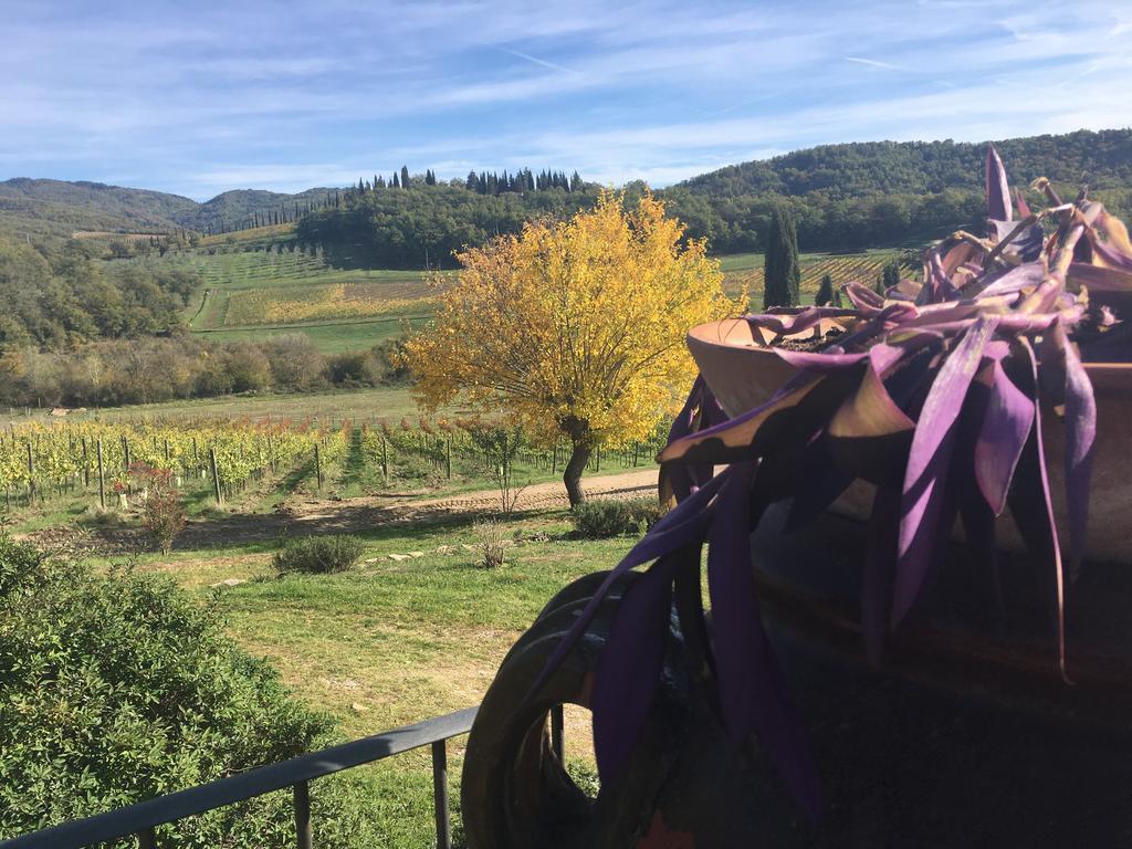 Podere Terreno Alla Via Della Volpaia Radda in Chianti Eksteriør bilde