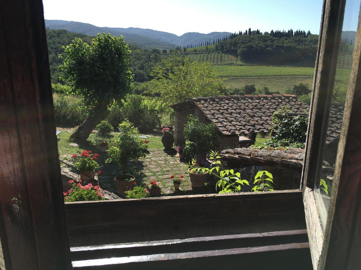 Podere Terreno Alla Via Della Volpaia Radda in Chianti Eksteriør bilde