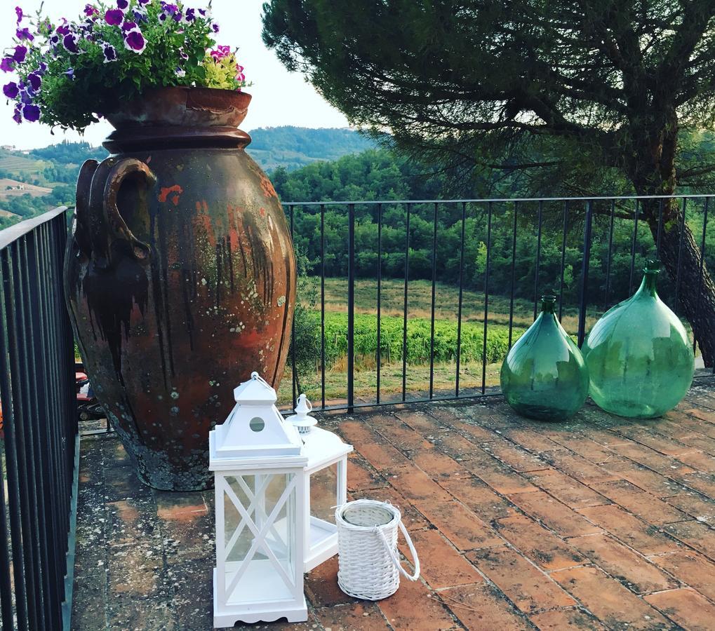 Podere Terreno Alla Via Della Volpaia Radda in Chianti Eksteriør bilde