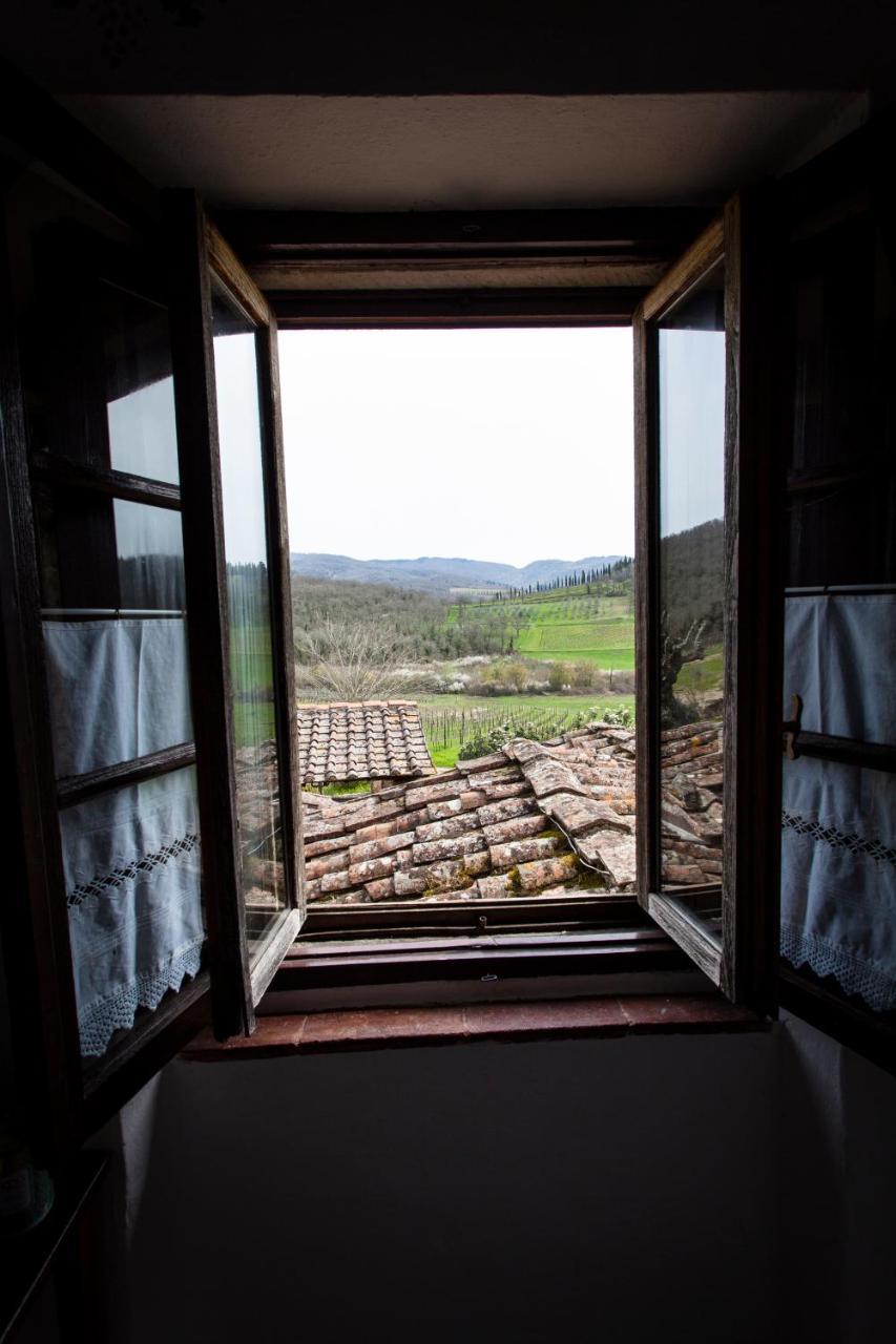 Podere Terreno Alla Via Della Volpaia Radda in Chianti Eksteriør bilde