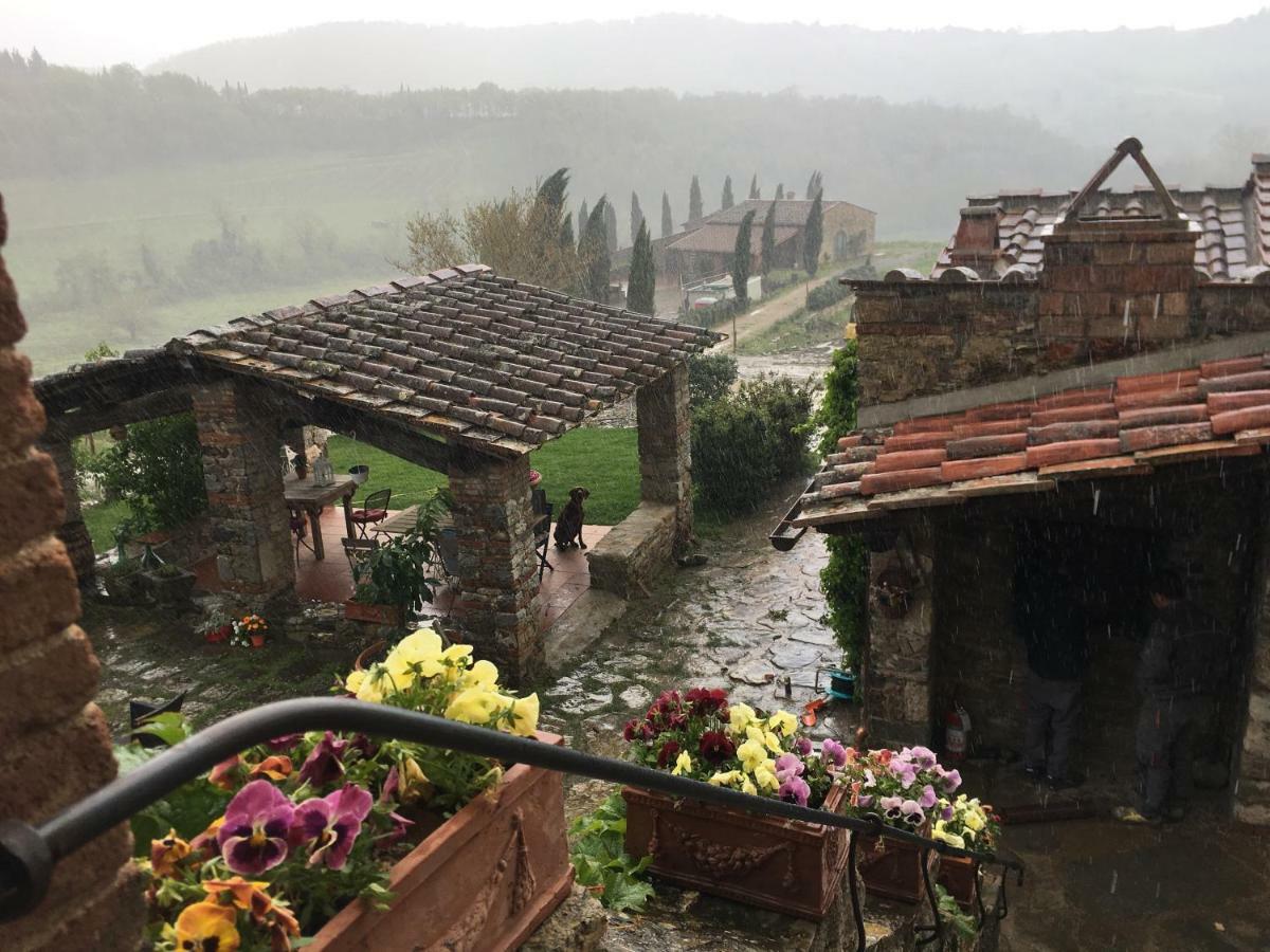 Podere Terreno Alla Via Della Volpaia Radda in Chianti Eksteriør bilde